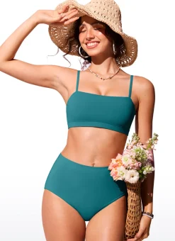 Adjustable Strap Padded Bikini Top
