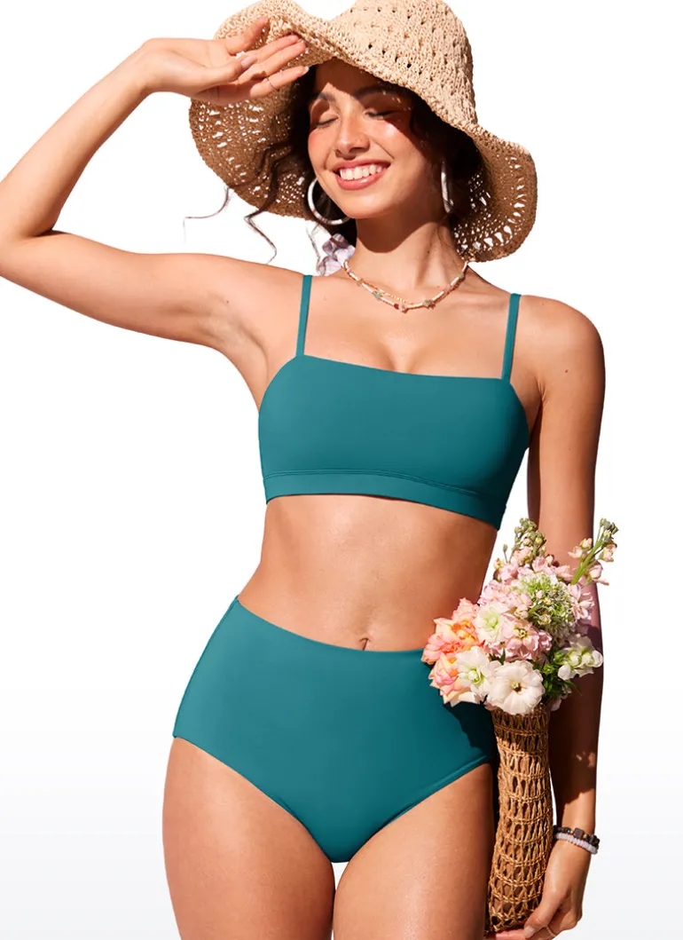 Adjustable Strap Padded Bikini Top