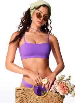 Adjustable Strap Padded Bikini Top
