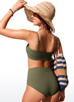 Adjustable Strap Padded Bikini Top