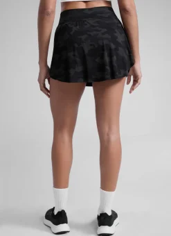A Line High Rise Pocket Side Slit Skirt 14.5''