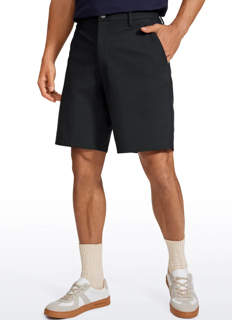 All-Day Comfy Golf Shorts with Pockets 9''