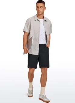 All-Day Comfy Golf Shorts with Pockets 9''