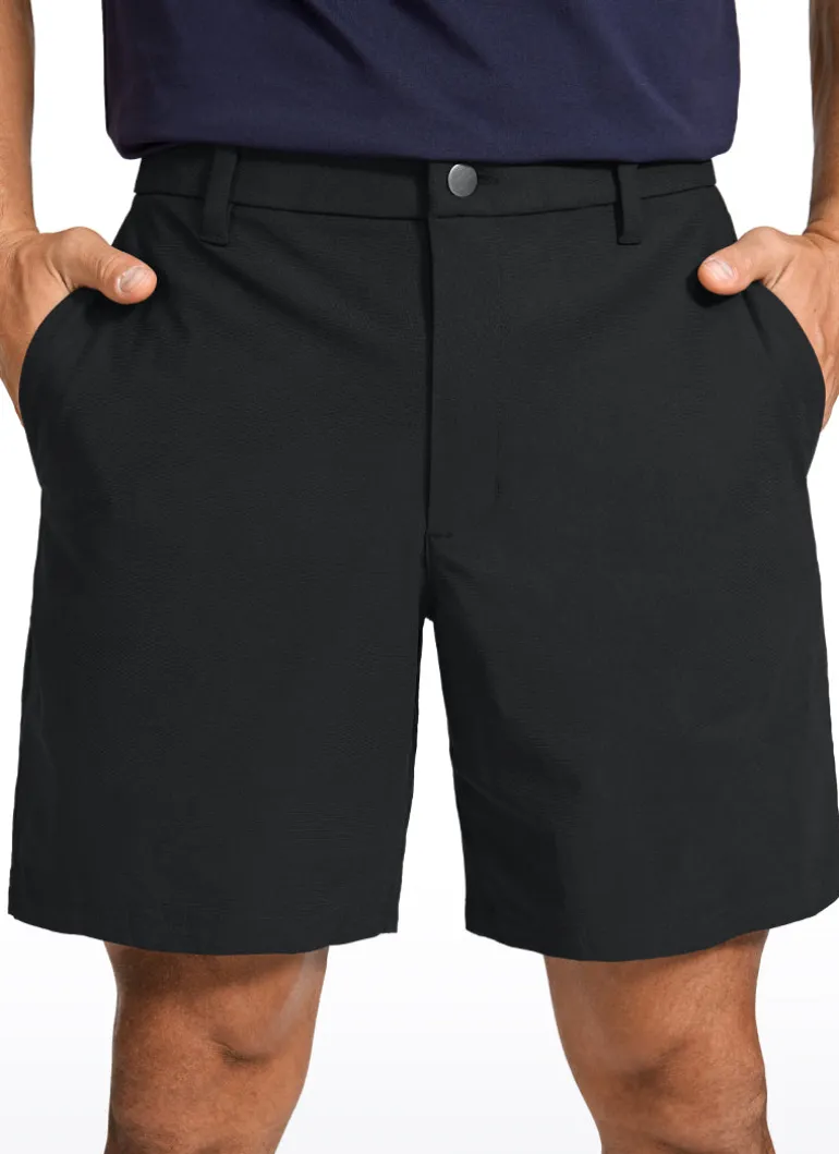 All-Day Comfy Golf Shorts with Pockets 7''