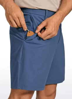All-Day Comfy Golf Shorts with Pockets 7''