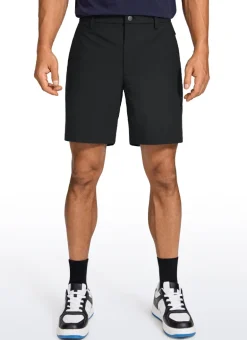 All-Day Comfy Golf Shorts with Pockets 7''