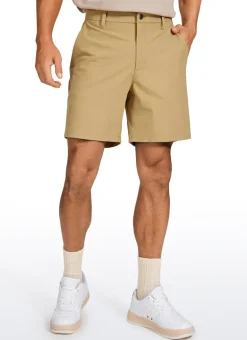 All-Day Comfy Golf Shorts with Pockets 7''