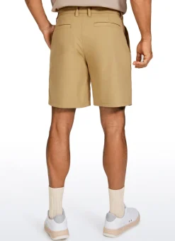 All-Day Comfy Golf Shorts with Pockets 7''