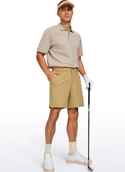 All-Day Comfy Golf Shorts with Pockets 7''