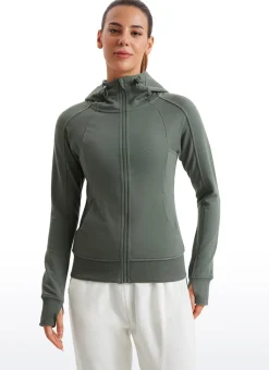 Amenity Full Zip ThumbHole Hoodie