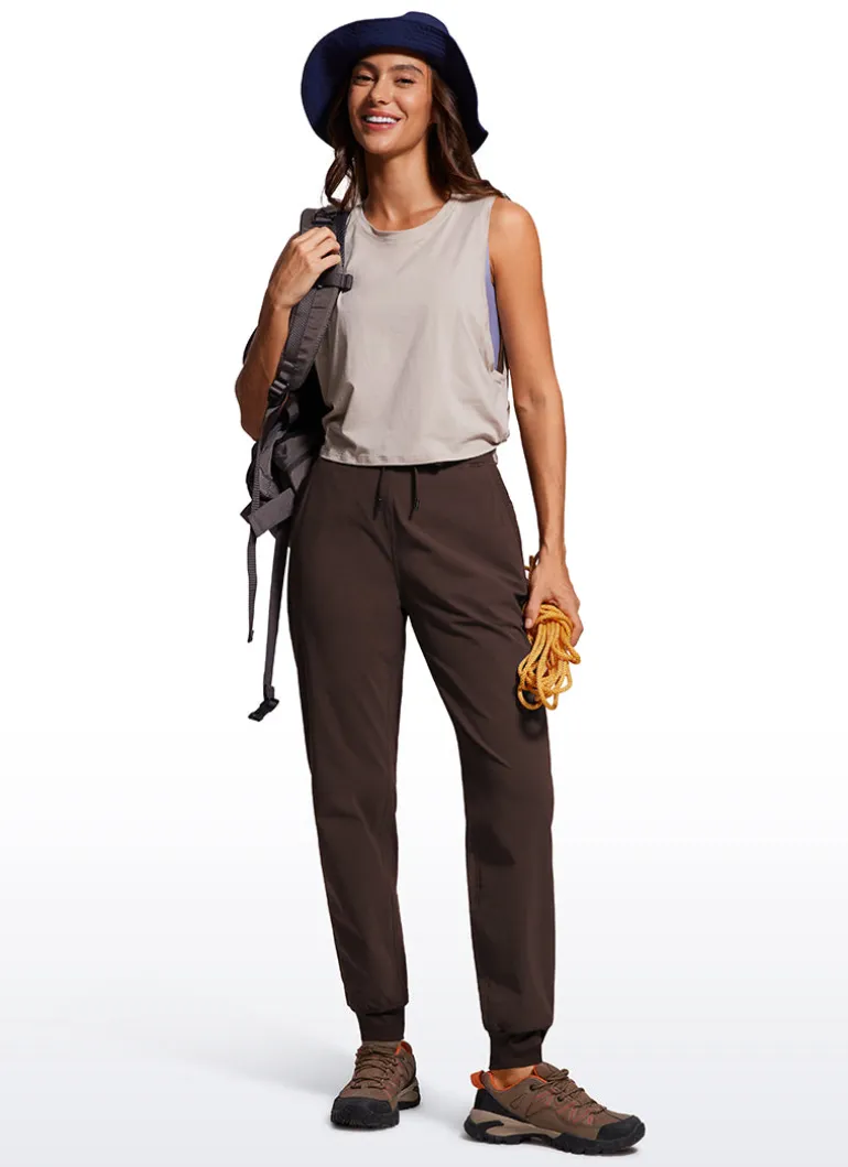 Breathable Drawstring Pocket Jogger 28.5”