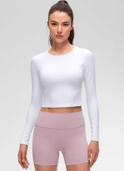 Brushed Feeling Crew Neck Raglan Long Sleeve