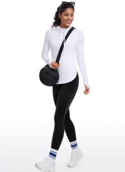 Brushed Feeling Thumbhole Hoodie