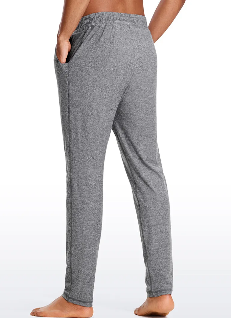 Brushed Lightweight Lounge Sweatpants with Pockets 30"