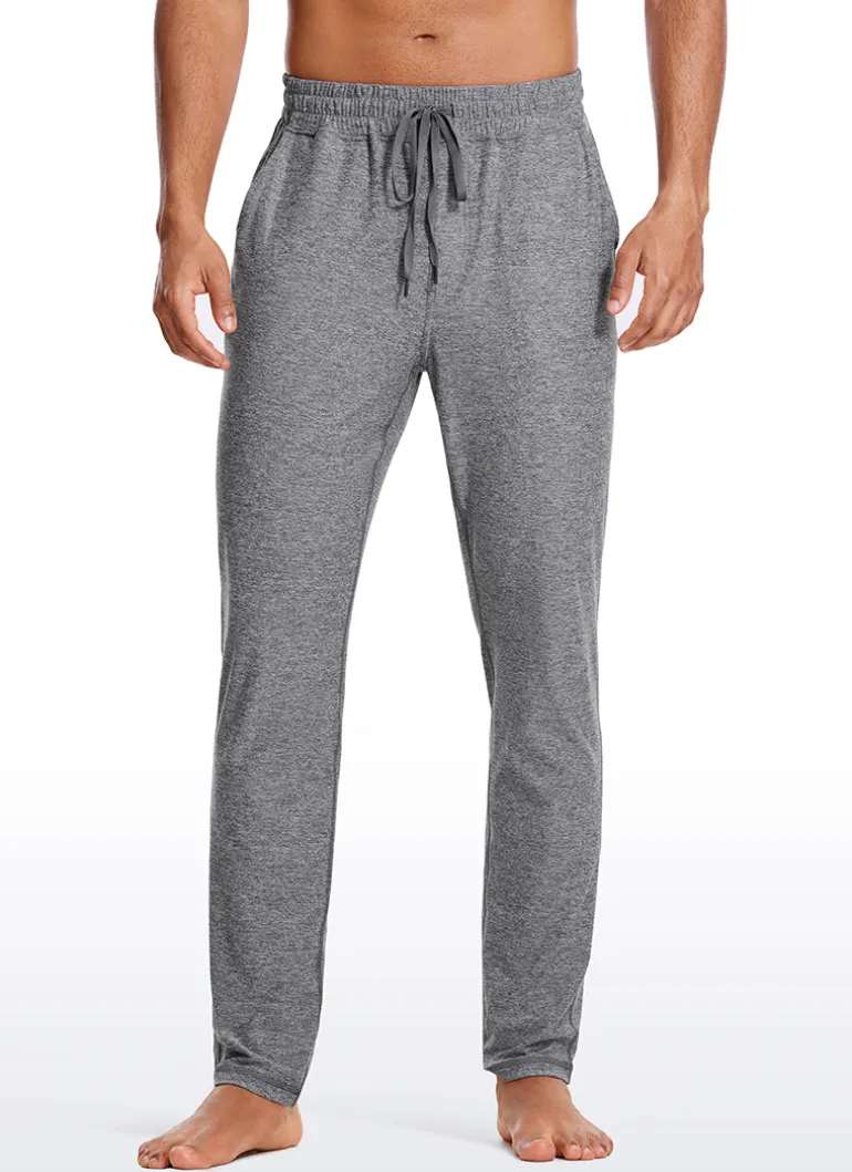 Brushed Lightweight Lounge Sweatpants with Pockets 30"