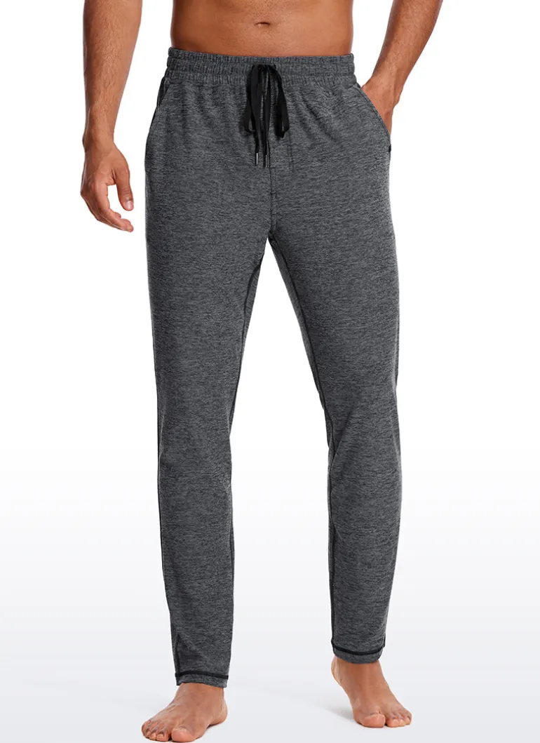 Brushed Lightweight Lounge Sweatpants with Pockets 30"