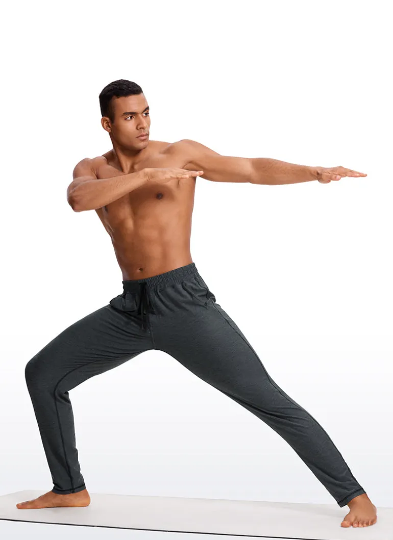 Brushed Lightweight Lounge Sweatpants with Pockets 30"