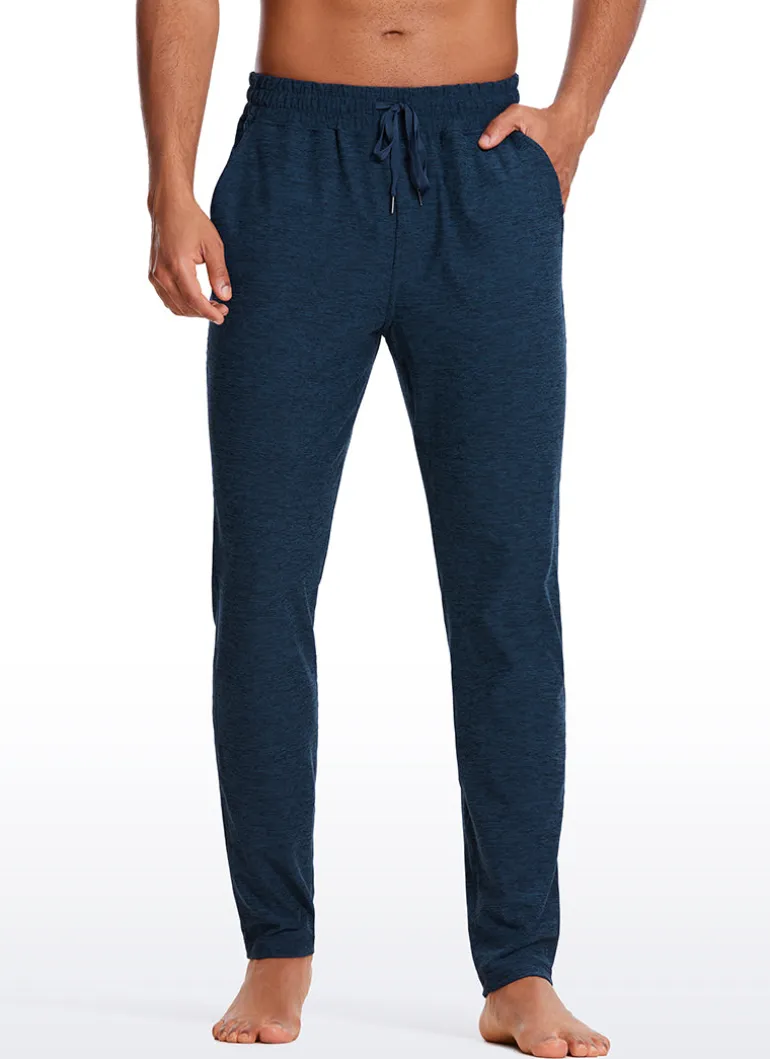 Brushed Lightweight Lounge Sweatpants with Pockets 30"