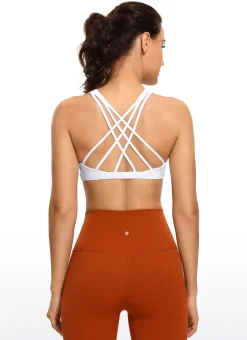 Brushed Nakedfeel Bra Criss Cross Back