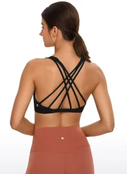 Brushed Nakedfeel Bra Criss Cross Back