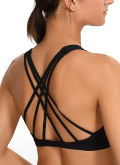 Brushed Nakedfeel Bra Criss Cross Back