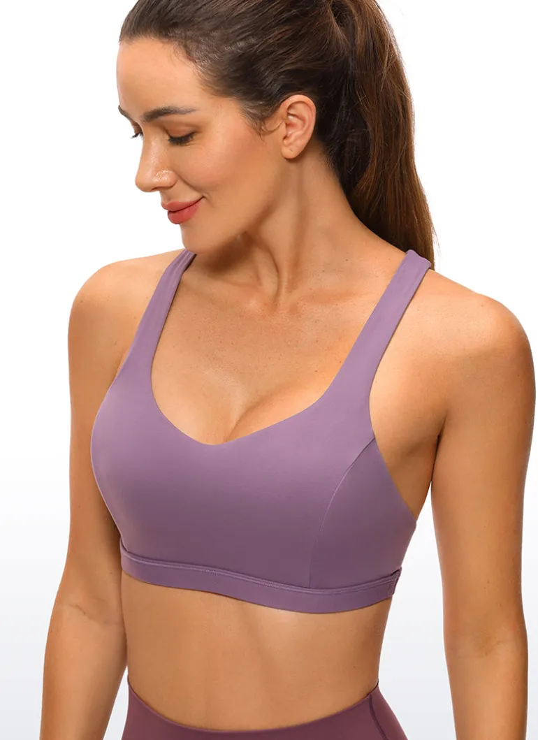 Brushed Nakedfeel Bra Criss Cross Back