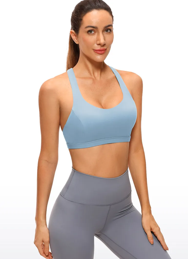 Brushed Nakedfeel Bra Criss Cross Back