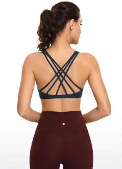Brushed Nakedfeel Bra Criss Cross Back