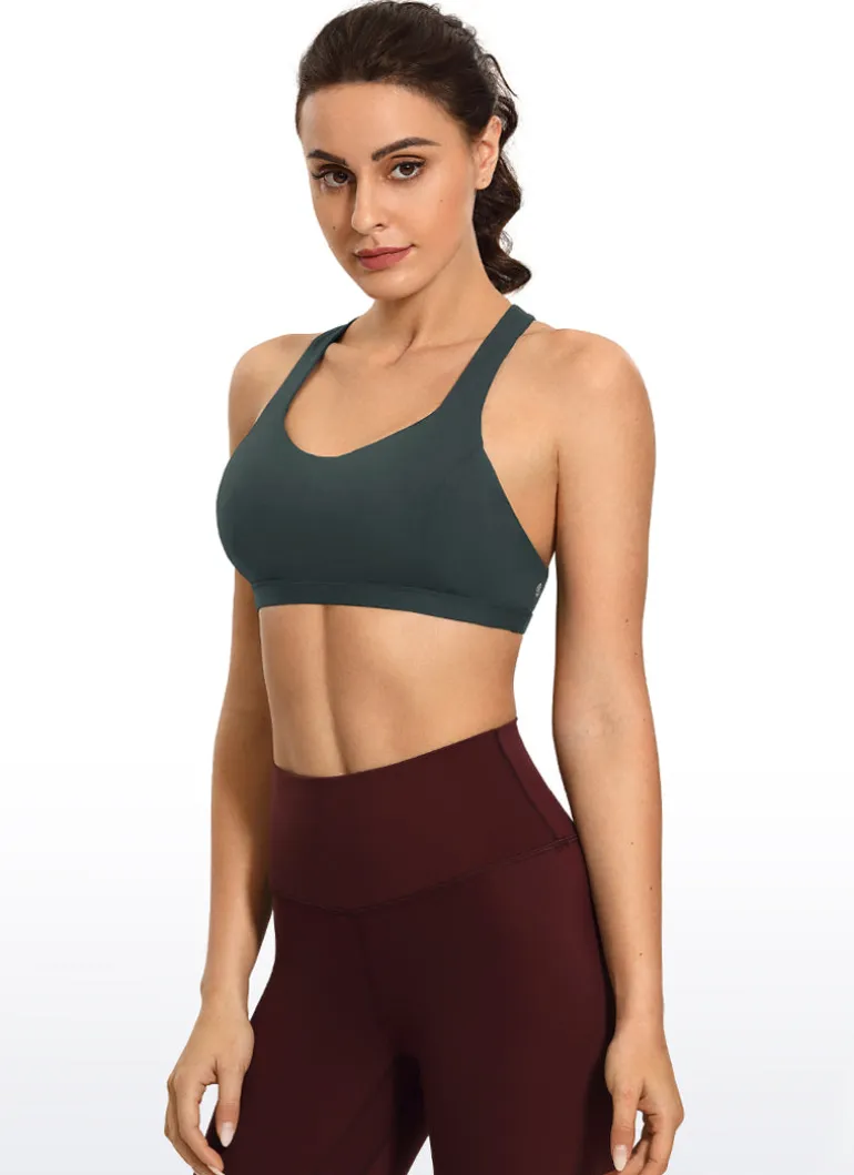 Brushed Nakedfeel Bra Criss Cross Back