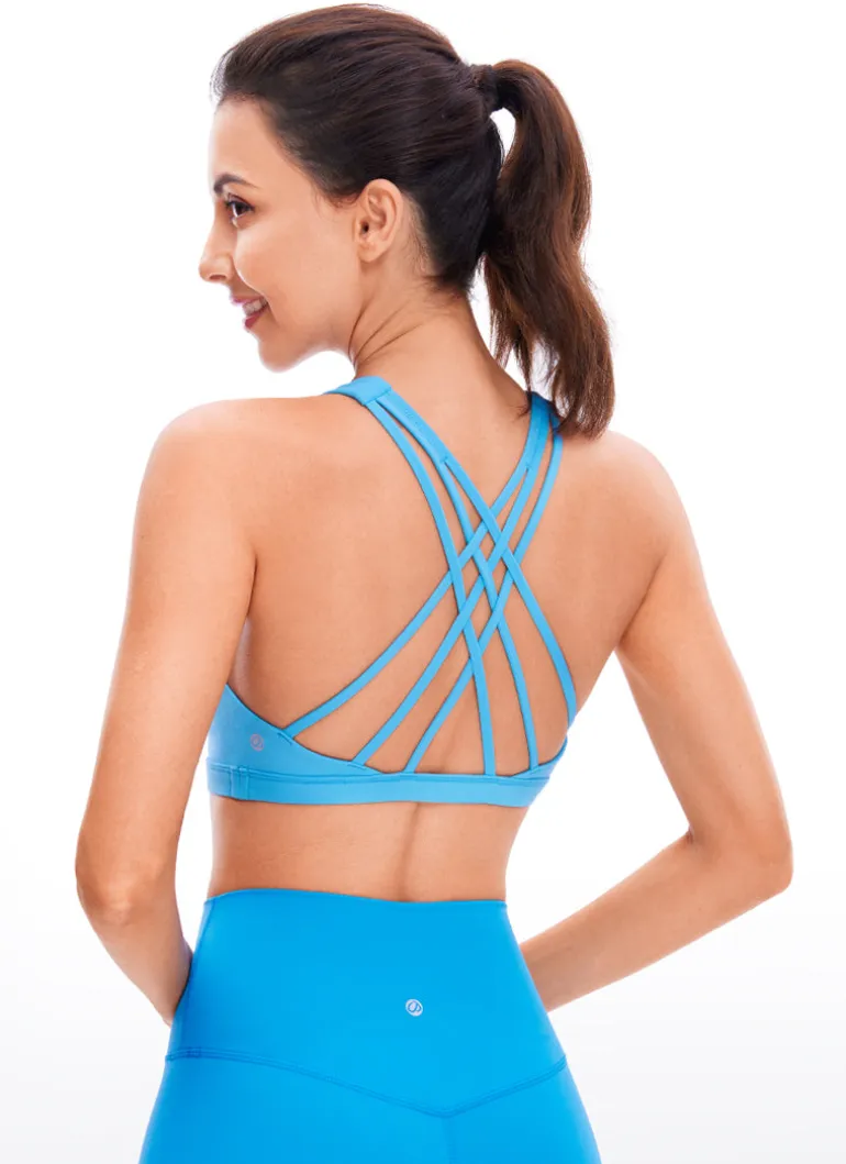 Brushed Nakedfeel Bra Criss Cross Back