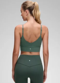 Brushed Nakedfeel Longline Adjustable Bra