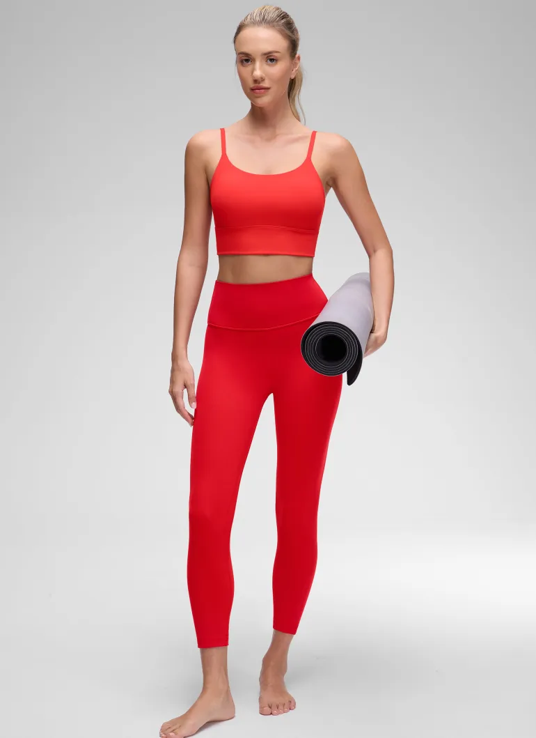 Brushed Nakedfeel Longline Adjustable Bra