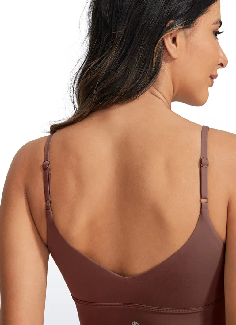 Brushed Nakedfeel Longline Adjustable Bra