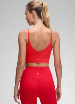 Brushed Nakedfeel Longline Adjustable Bra