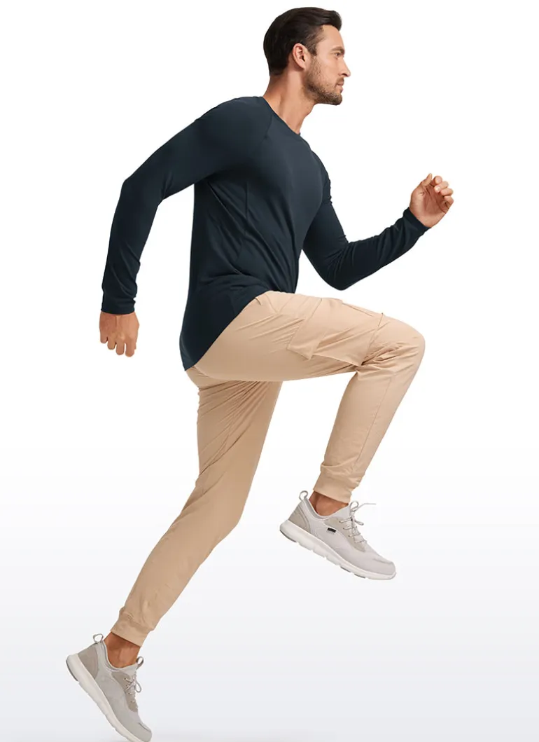 Brushed Slim-Fit Long Sleeve
