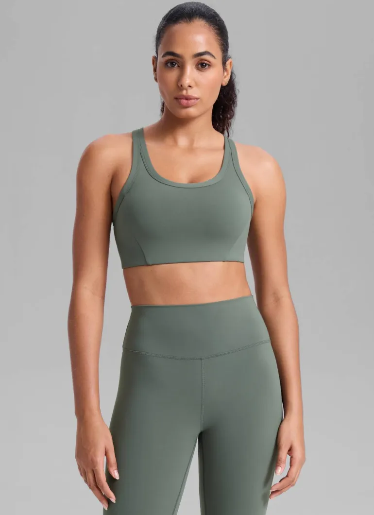 Butterbreeze U Neck Racerback Sports Bra