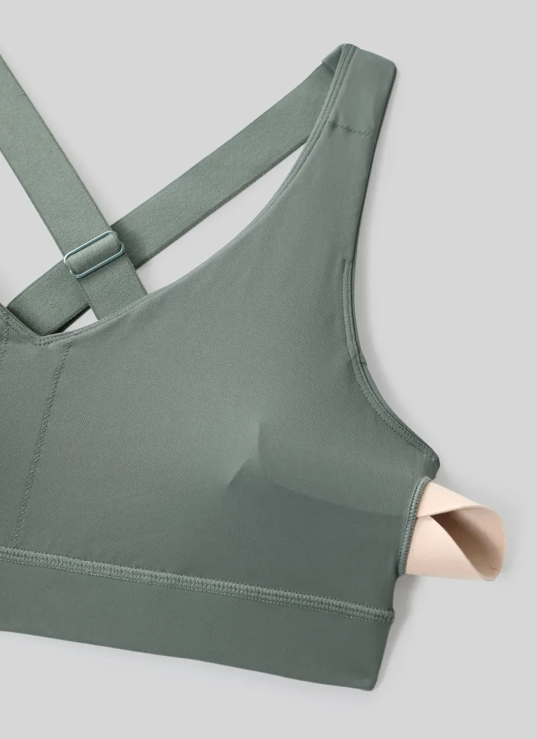 Butterbreeze V Neck Bra Adjustable Strap