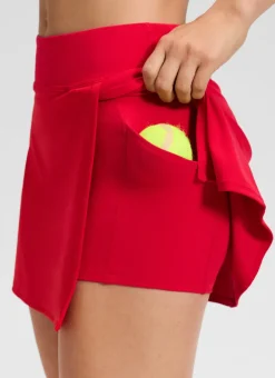 Butterlift® A Line High Side Slit Skirt 14''