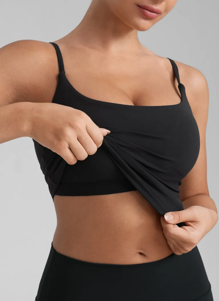 Butterlift® Built in Bra Cropped Tank