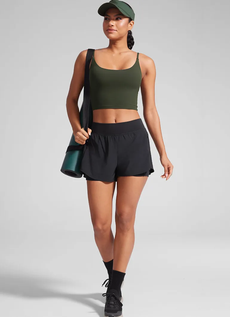 Butterlift® Built in Bra Cropped Tank