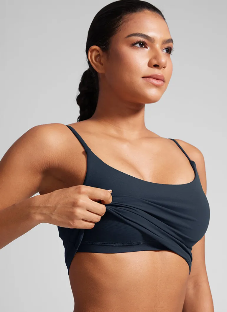 Butterlift® Built in Bra Cropped Tank
