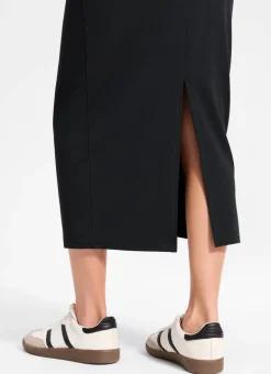 Butterlift® High Rise Back Slit Maxi Pencil Skirt