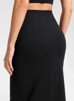 Butterlift® High Rise Back Slit Maxi Pencil Skirt