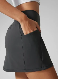 Butterlift® High Rise Pocket A Line Skirt 15''