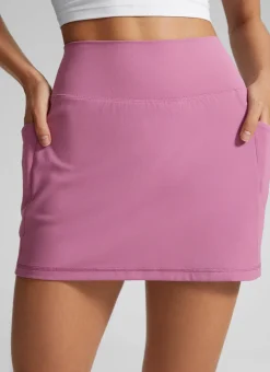 Butterlift® High Rise Pocket A Line Skirt 15''