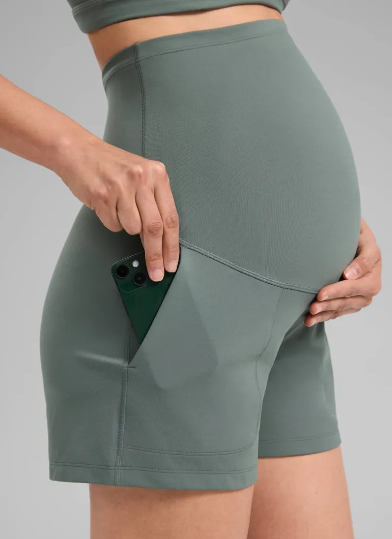 Butterlift® Maternity Linerless Shorts 4''