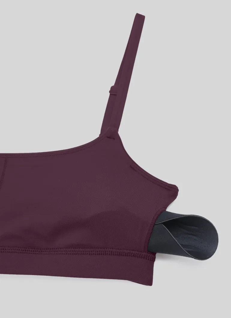 Butterluxe Adjustable Spaghetti Strap Bra