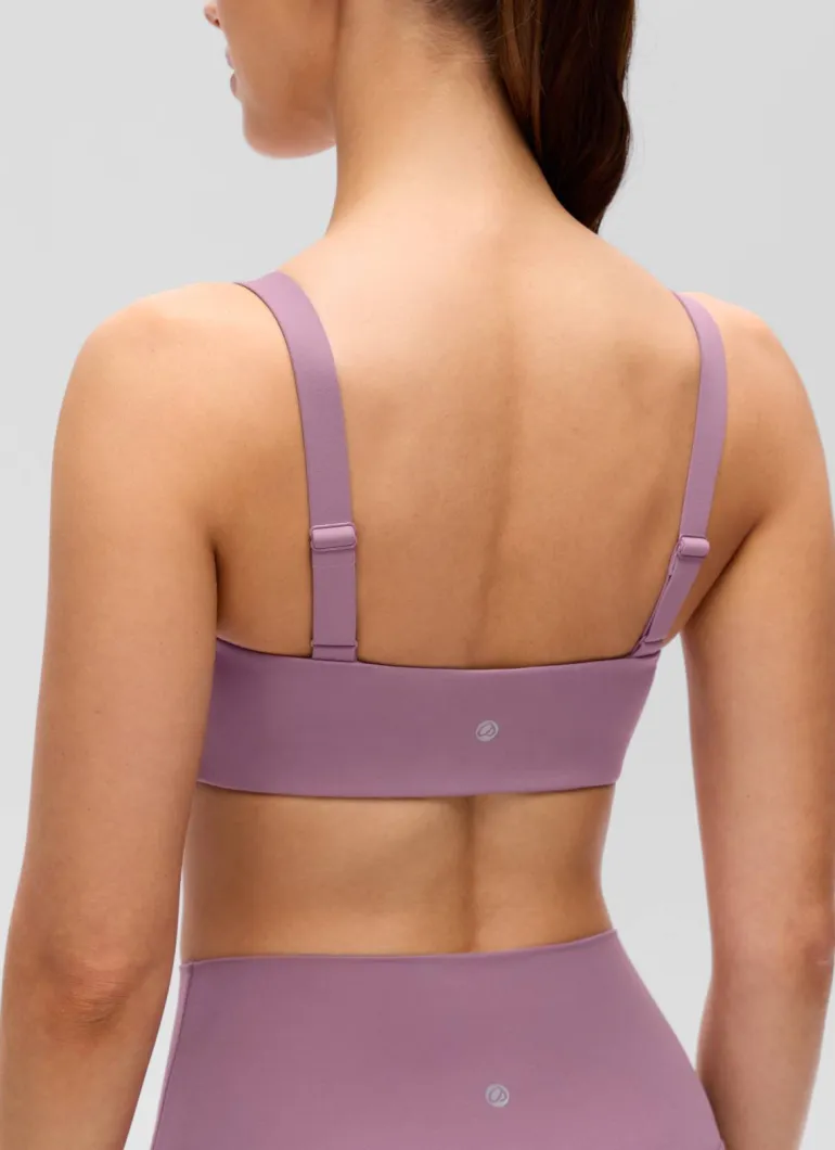 Butterluxe Adjustable Wide Strap Sports Bra