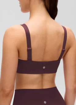 Butterluxe Adjustable Wide Strap Sports Bra