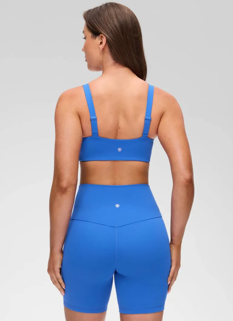 Butterluxe Adjustable Wide Strap Sports Bra